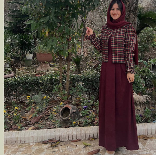 عکس-کت پاییزه زنانه کشمیر