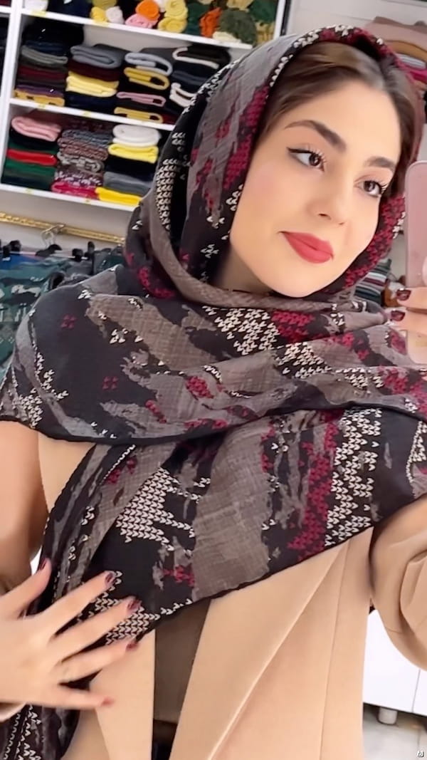 عکس-روسری زنانه نخی