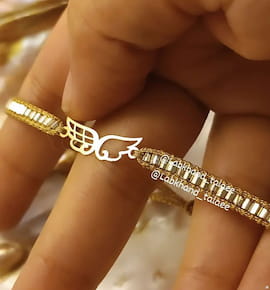 دستبند دخترانه طلایی