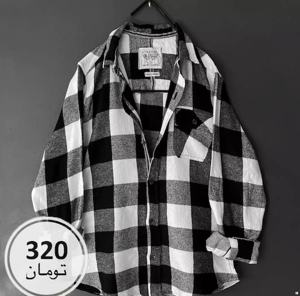 عکس-پیراهن چهارخونه پنبه پسرانه تارتان