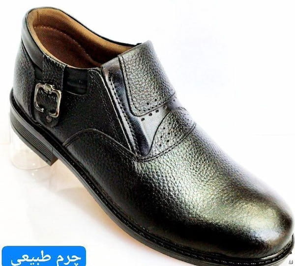 عکس-کفش روزمره مردانه چرم طبیعی