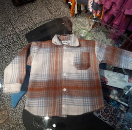 پیراهن بچگانه پشمی