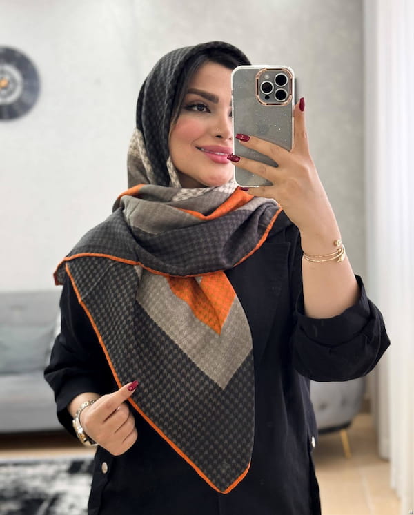 عکس-روسری زنانه نخی