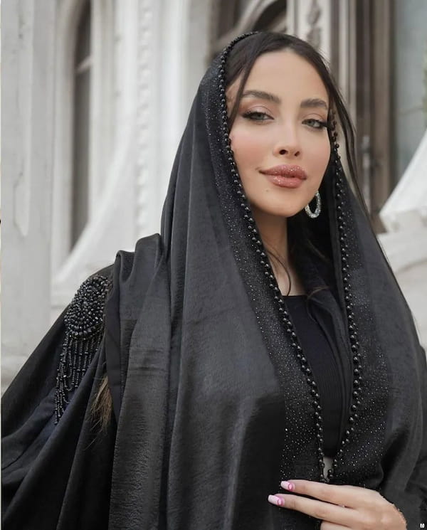 عکس-شال زنانه تک رنگ