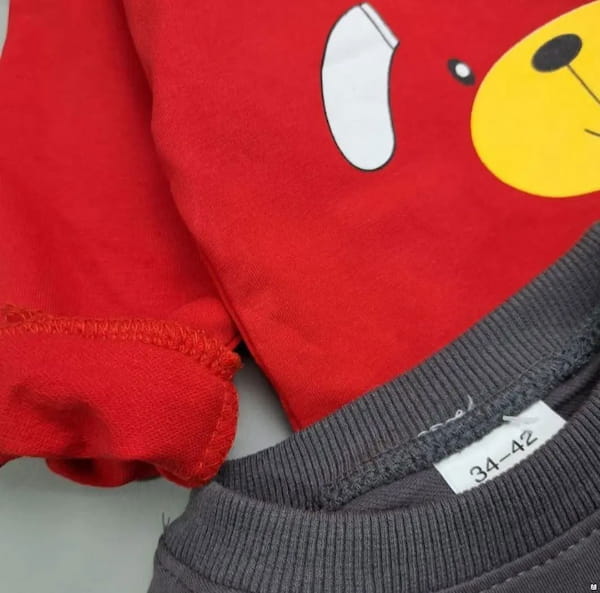عکس-تیشرت آستین بلند بچگانه نخ پنبه