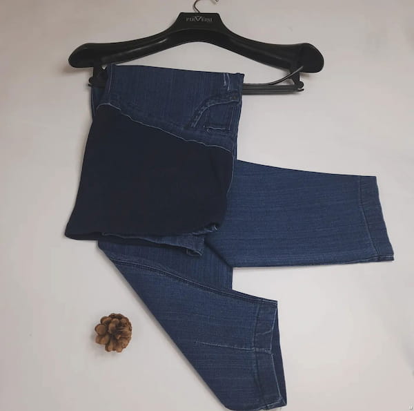 عکس-لباس بارداری پاییزه زنانه آبی