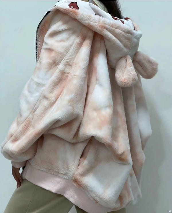 عکس-کاپشن خرسی دخترانه تک رنگ