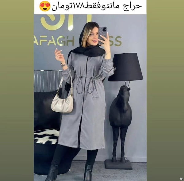 عکس-مانتو زنانه میکرو هرمس