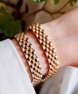 دستبند زنانه استیل ژوپینگ