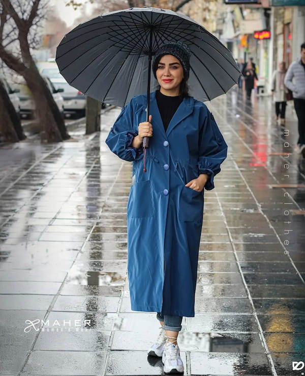 عکس-بارانی زنانه