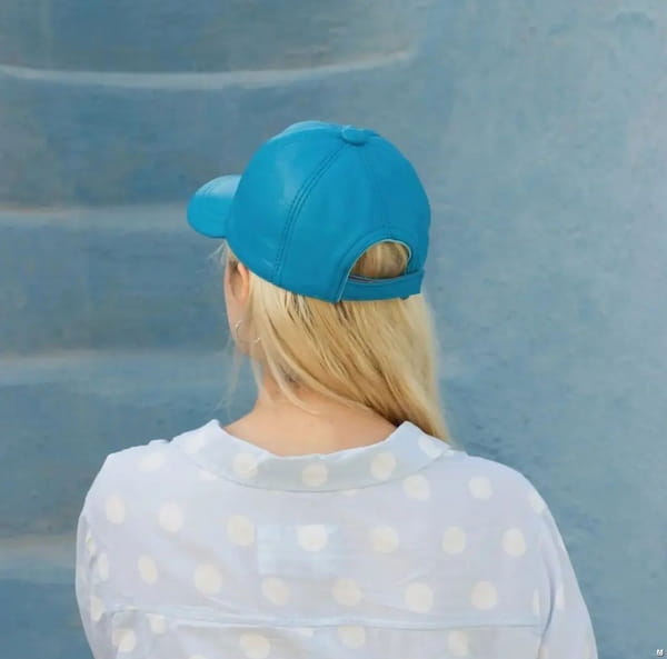 عکس-کلاه زنانه چرم طبیعی گپ