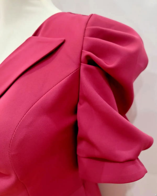 عکس-لباس مجلسی زنانه کرپ مازراتی تک رنگ