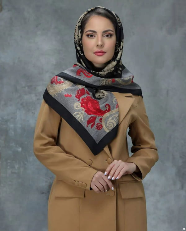 عکس-روسری زنانه نخی