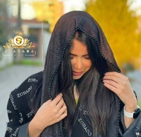عکس-روسری زنانه مشکی