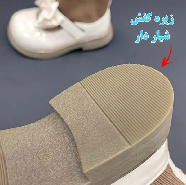 عکس-کفش جورابی بچگانه ورنی