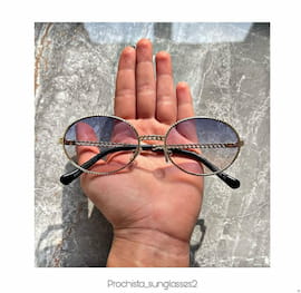 عینک uv400 زنانه فلزی