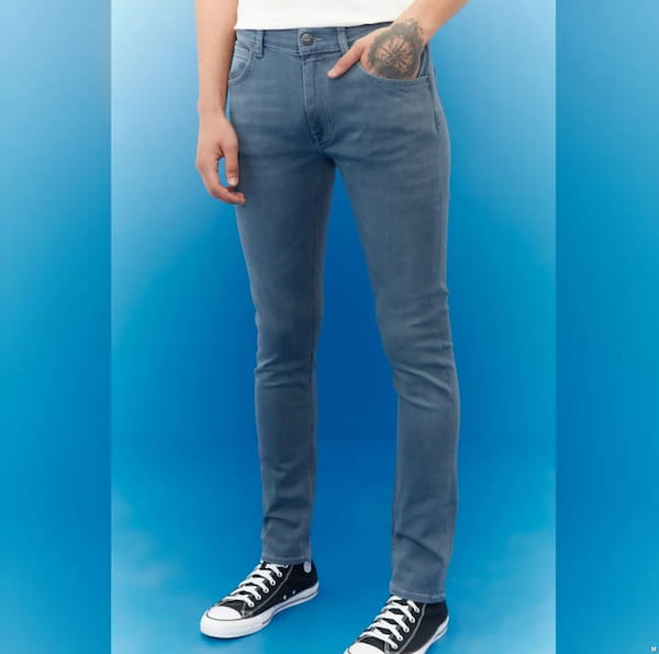 عکس-شلوار جین مردانه آبی