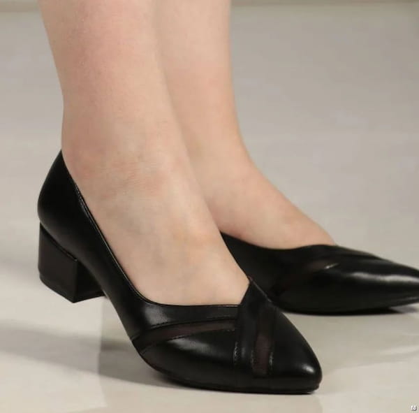 عکس-کفش کفش پاشنه دار زنانه تور