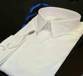 پیراهن مردانه پوپلین سفید