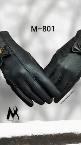 دستکش مردانه چرم طبیعی