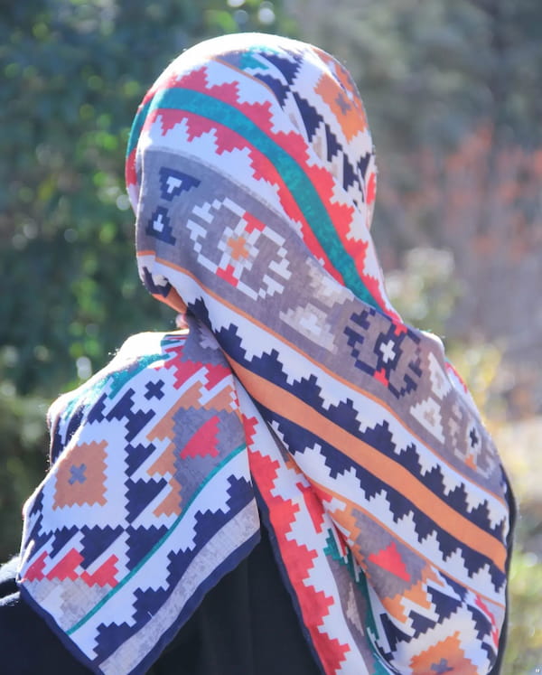 عکس-روسری پاییزه زنانه کشمیر