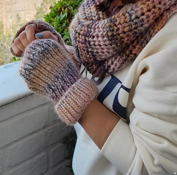 عکس-دستکش زنانه جیر