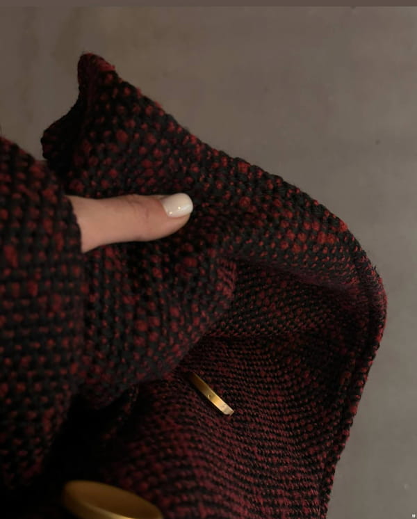 عکس-پالتو استردار پشمی زنانه شنل