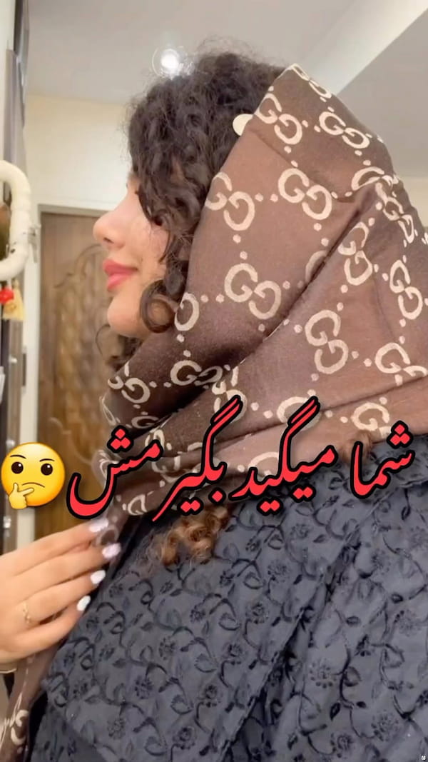 عکس-شال زنانه ابریشم گوچی