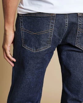 شلوار جین مردانه دمپا طلایی