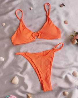 لباس شنا زنانه نارنجی