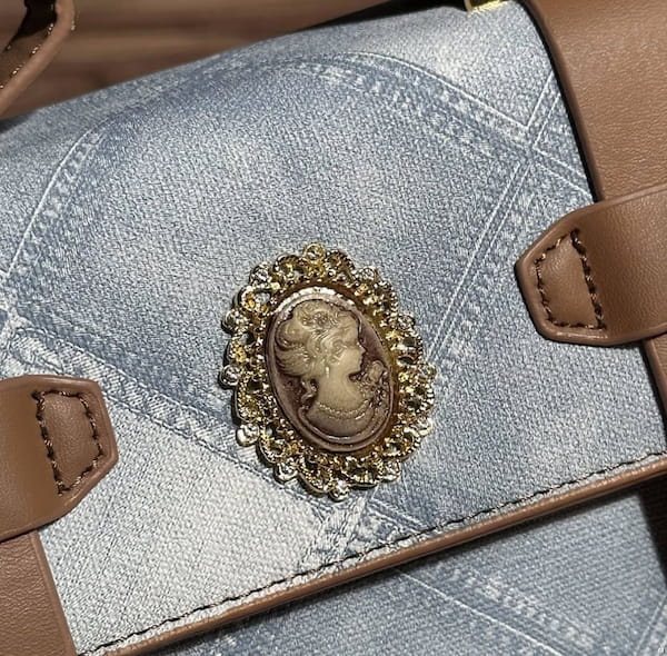 عکس-کیف زنانه جین تک رنگ