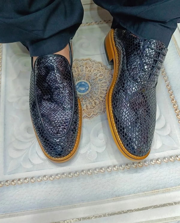 عکس-کفش رسمی مجلسی مردانه میکرولایت