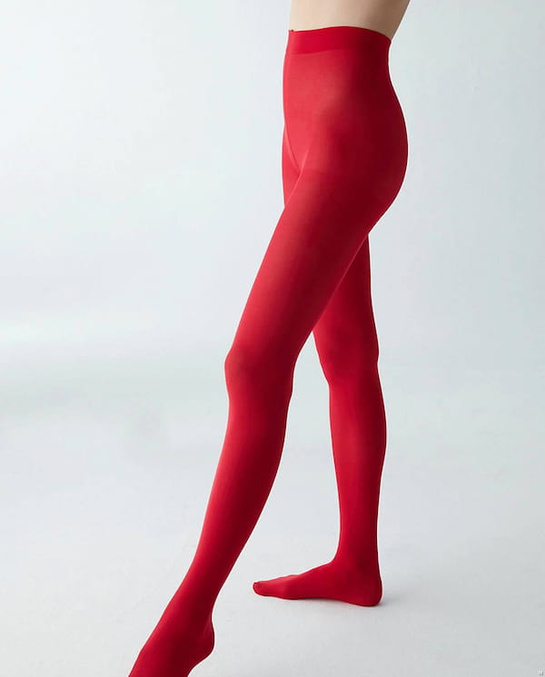 عکس-جوراب شلواری تابستانه زنانه قرمز