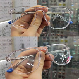 عینک طبی دخترانه شیشه
