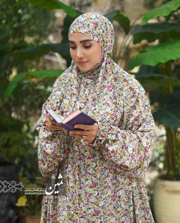 عکس-چادر زنانه نخی