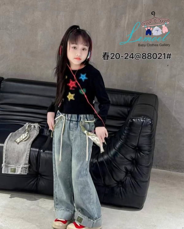 عکس-شلوار جین بچگانه دمپا