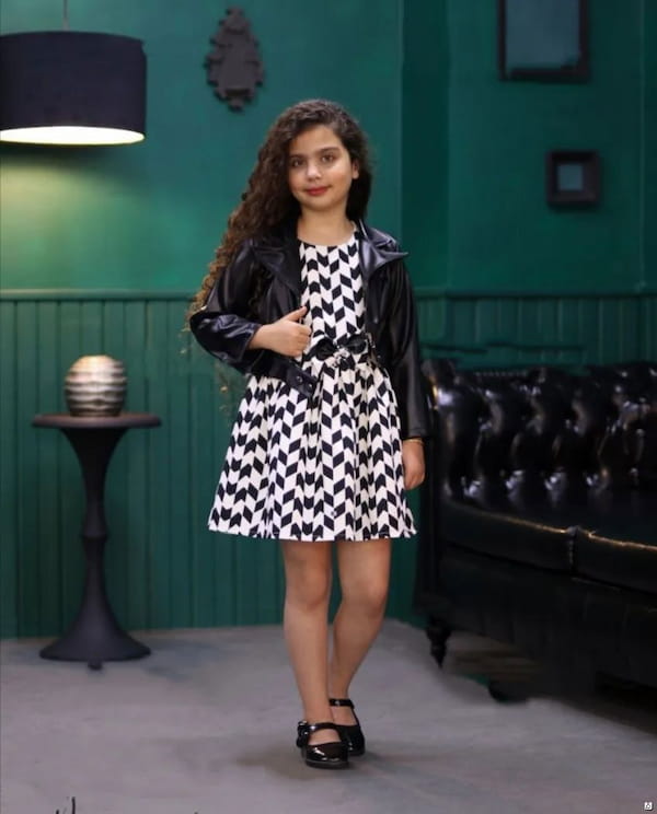 عکس-سارافون شطرنجی دخترانه مازراتی