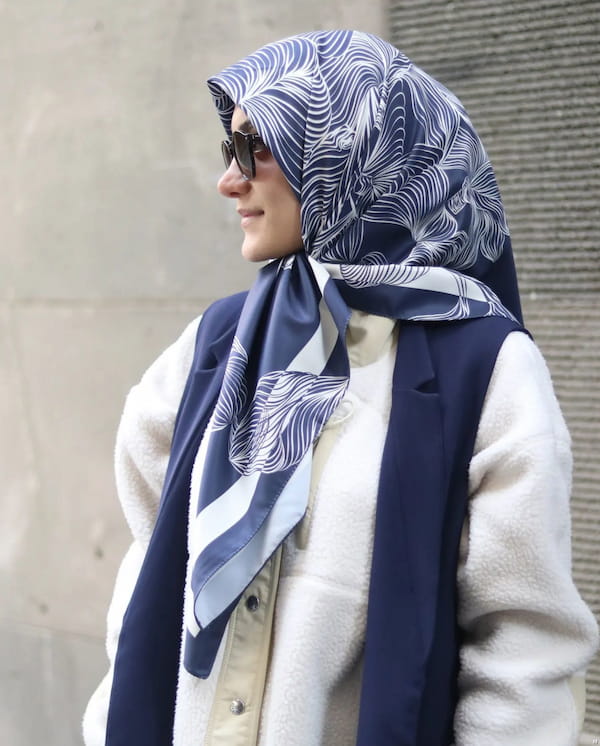 عکس-روسری زنانه ابریشم توییل