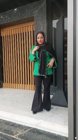 شال زنانه مشکی