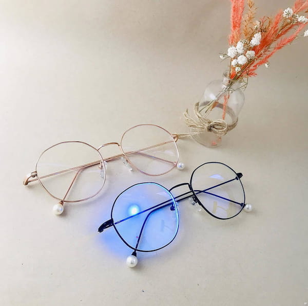 عکس-عینک زنانه آبی