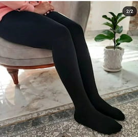 جوراب شلواری زنانه مشکی