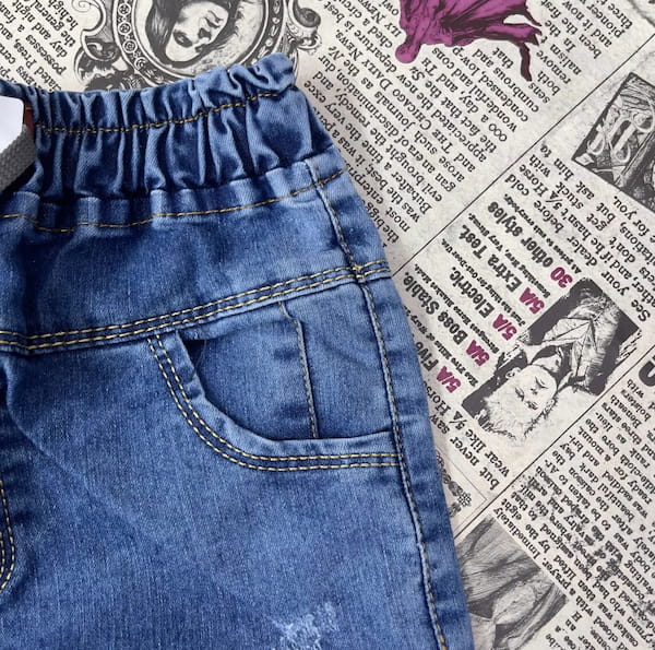 عکس-شلوار جین بچگانه آبی