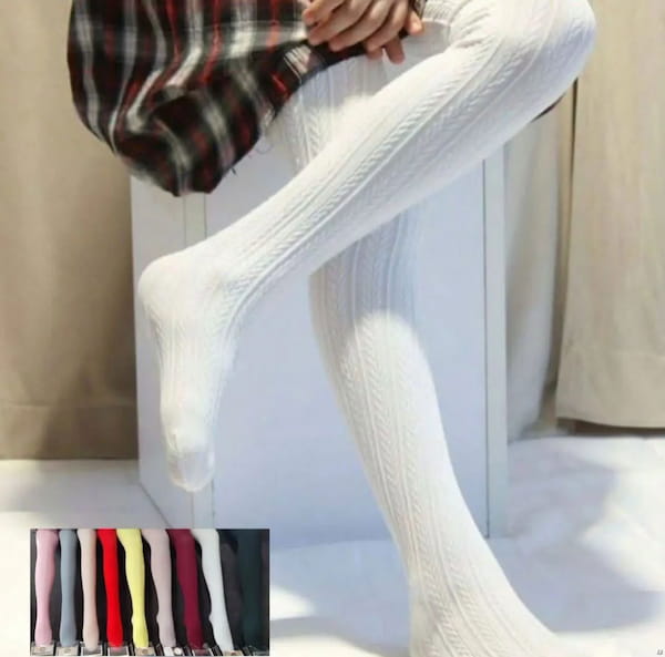 عکس-جوراب شلواری دخترانه مشکی
