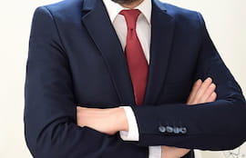 کراوات مردانه زرشکی