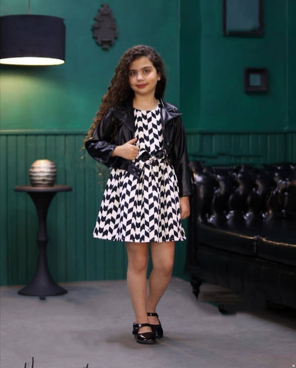 عکس-سارافون شطرنجی دخترانه مازراتی