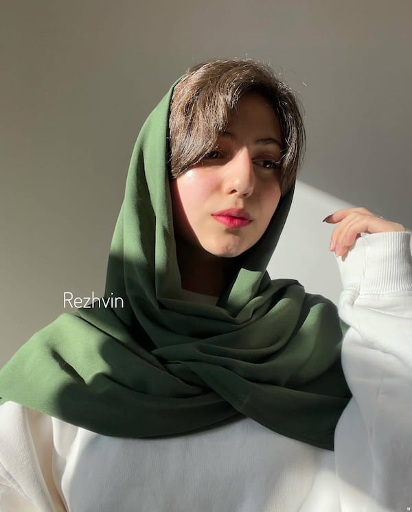 عکس-شال زنانه نخی