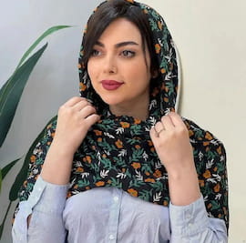 شال زنانه نخی