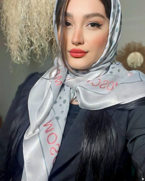 عکس-روسری زنانه پنبه