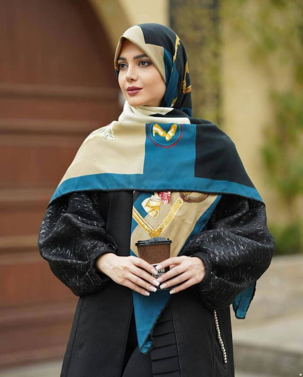 عکس-روسری زنانه نخی