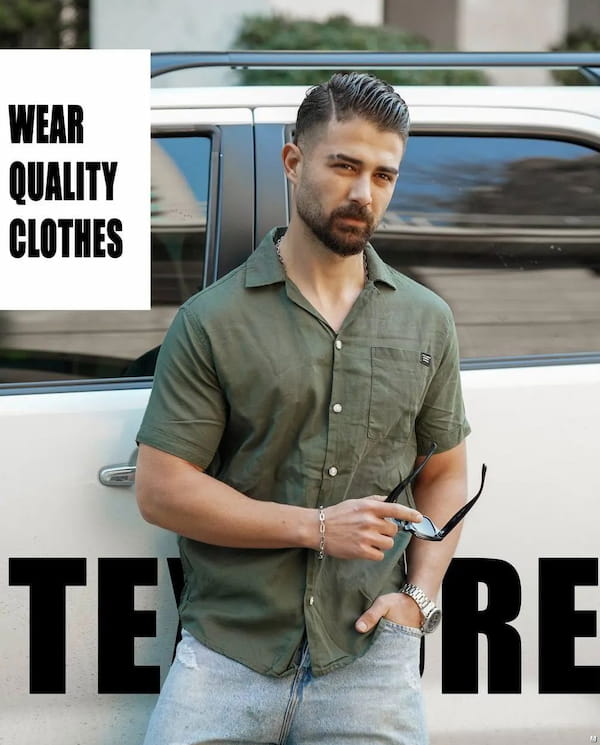 عکس-پیراهن آستین کوتاه مردانه